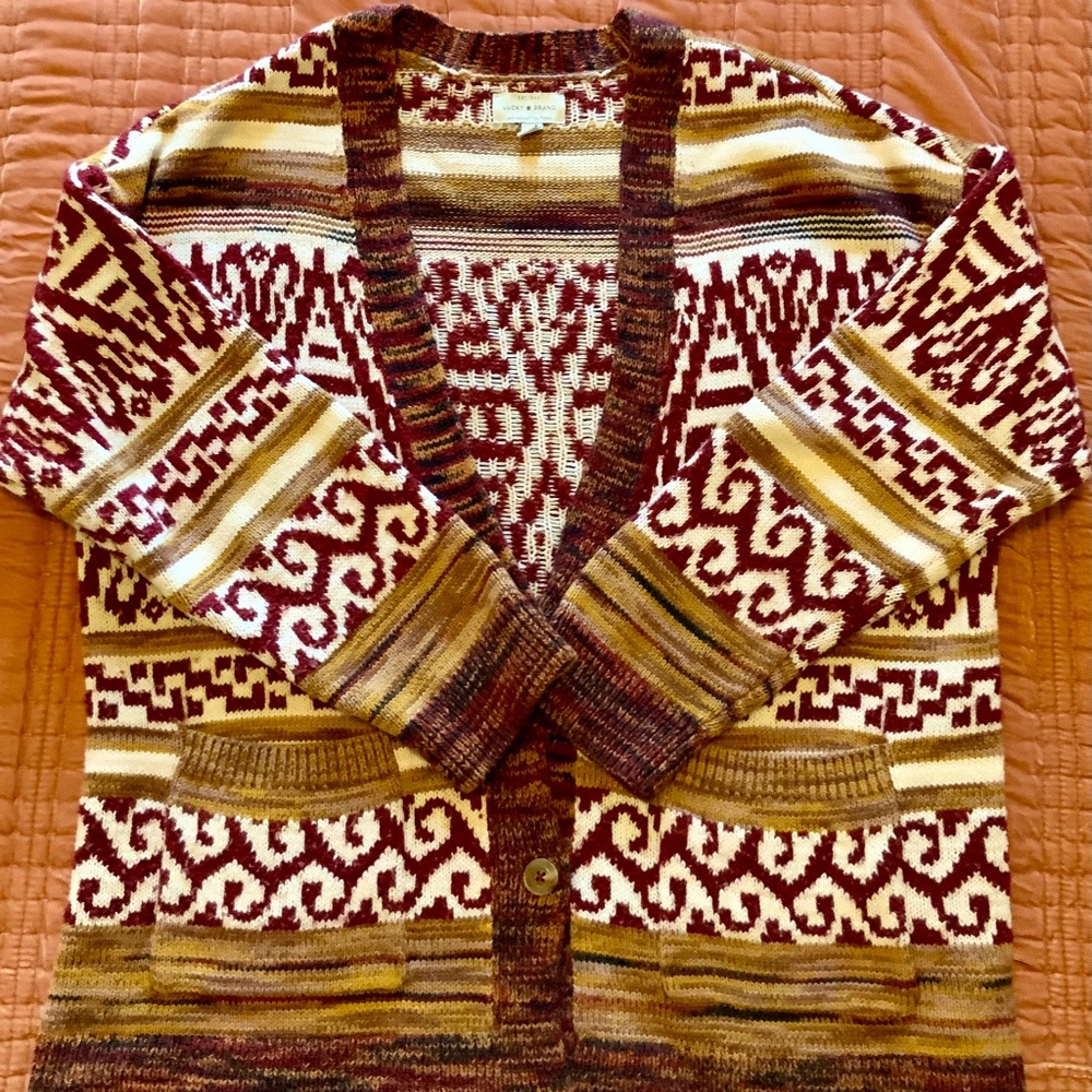 Excellent condition Lucky cardigan